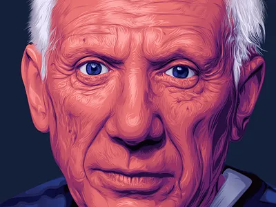 Pablo Picasso Vector art a.taymour abdelrahman taymour art artwork drawing drawings illustration taymour vector art vexel art