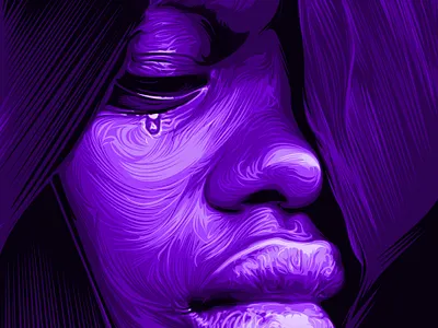 Sad Girl, Portrait, Illustration a.taymour abdelrahman taymour art artwork digital art drawing drawings illustration photoshop taymour vector art