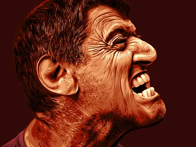 Angry man Vector art a.taymour abdelrahman taymour artwork digital art drawing drawings graphic illustration photoshop taymour vector art vexel art