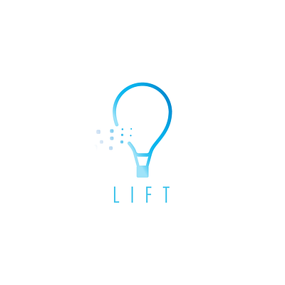 Lift Logo dailylogochallenge design elegant hot air ballon illustrator logo simple vector