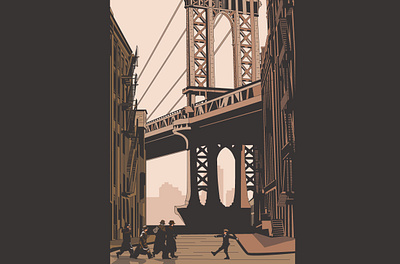 Once Upon a Time in America design graphic design illustration