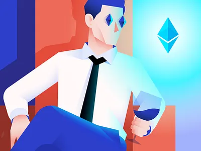 Into Crypto art avatar bitcoin business crypto cryptoart etherium illustration nft people philippines risk