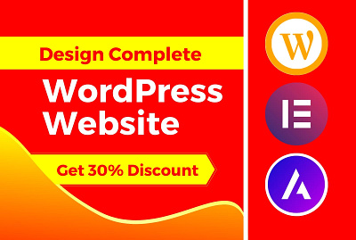 I will build a responsive WordPress website using elementor pro astra elementor elementor pro ocean wp webdesign website website design wordpress wordpress blog wordpress design wordpress website