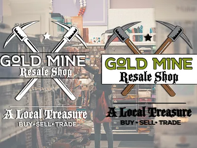 Gold mine resale logo