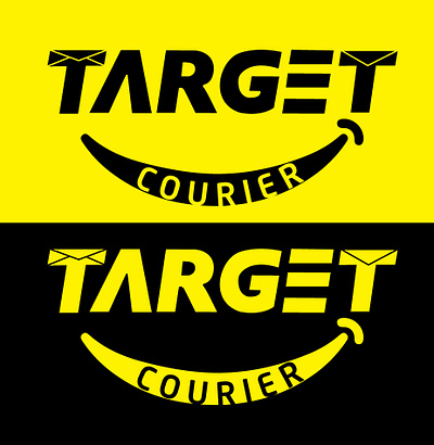 TARGET LOGO COURIER logo logo design
