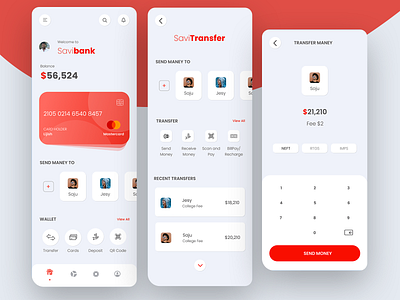 Mobile Savibank Ui kit app design bank app banking app design figma figma design illustration mobile mobile app design money transfer photoshop transfer transition ui ui design ux ux design