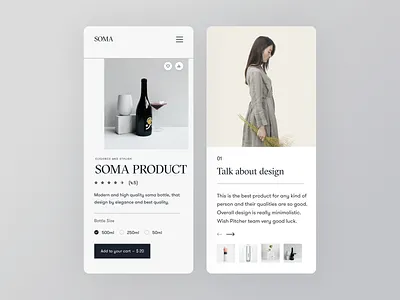 SOMA PRODUCT 2021 agency website branding dribbble homepage homepage design landing page mobile mobile design modern motion music product product design product page soma turjadesign web design webdesign website website design