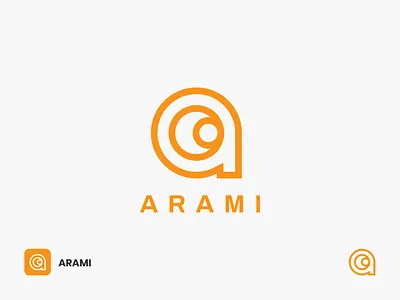 Arami Logo a logo alphabet logo branding camera camera icon eye future lens lenses letter a lettermark lineart linelogo logodesign logomark look modern photography symbol vision