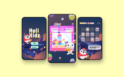 Game Design UI application application design branding design game illustration portfolio ui uidesign uiux uiuxdesign