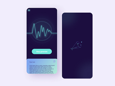 Mobile App for transform audio in text