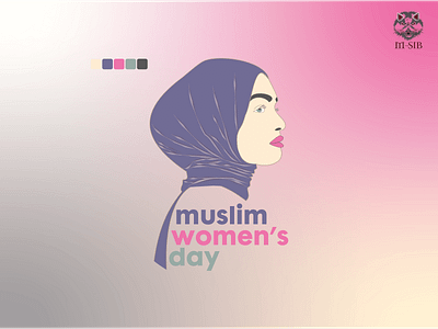 Muslim Women's Day branding logo logo design logodesign vectorart