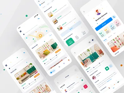 Minimo Real Estate App I Ofspace agent agent network app design find agent ios ios app design listing logo map mobile mobile app design property management real estate real estate agency real estate branding ui uiux user experience user interface ux