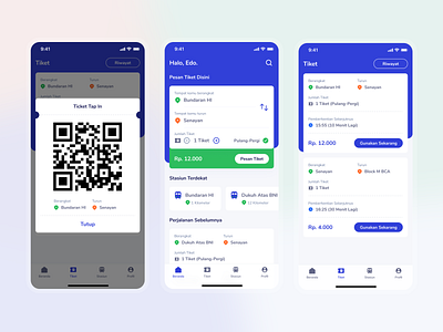 MRT App app apps blue design mrt qrcode ticketing tickets train transport transportation app travel ui ux