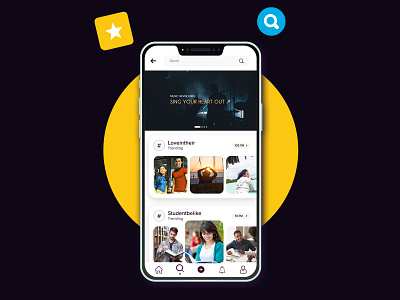 tiktok_clone app app ui design