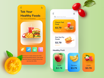 Mobile Food app app food app interface mobile app mobile apps mobile ui mobileapp mobileappdesign ui ui design ui ux design uiux ux