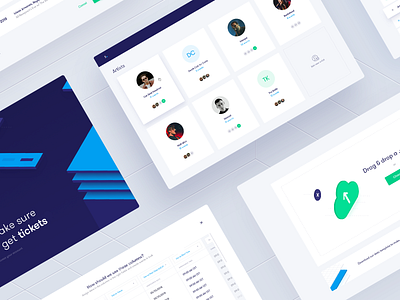 Artists | Ticket management platform artists cards excel import isometric managment musician profiles sheet ticket user