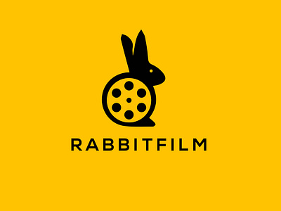 Rabbbitfilm Logo agency logo branding colorful logo design dribbble dribbble best shot gradient logo illustration logo collection logo mark logo trends 2021 logodesign logos logosketch logotype minimalist logo monogram logo typography ui ux