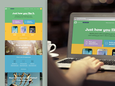 Landing page design branding design typography ui ui design uiux ux visual webdesign