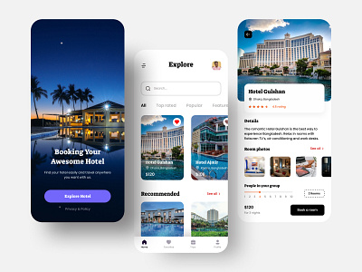 Booking IOS app app branding design flat graphic design room booking typography ui ux web website