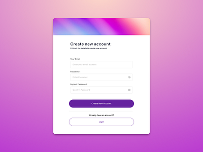 Register & Login Screens UI Cards app design card designs clean design dashboard design design system design thinking human centred design login screen design minimal design mockups saas platform ui signup ui ui design uiux ux