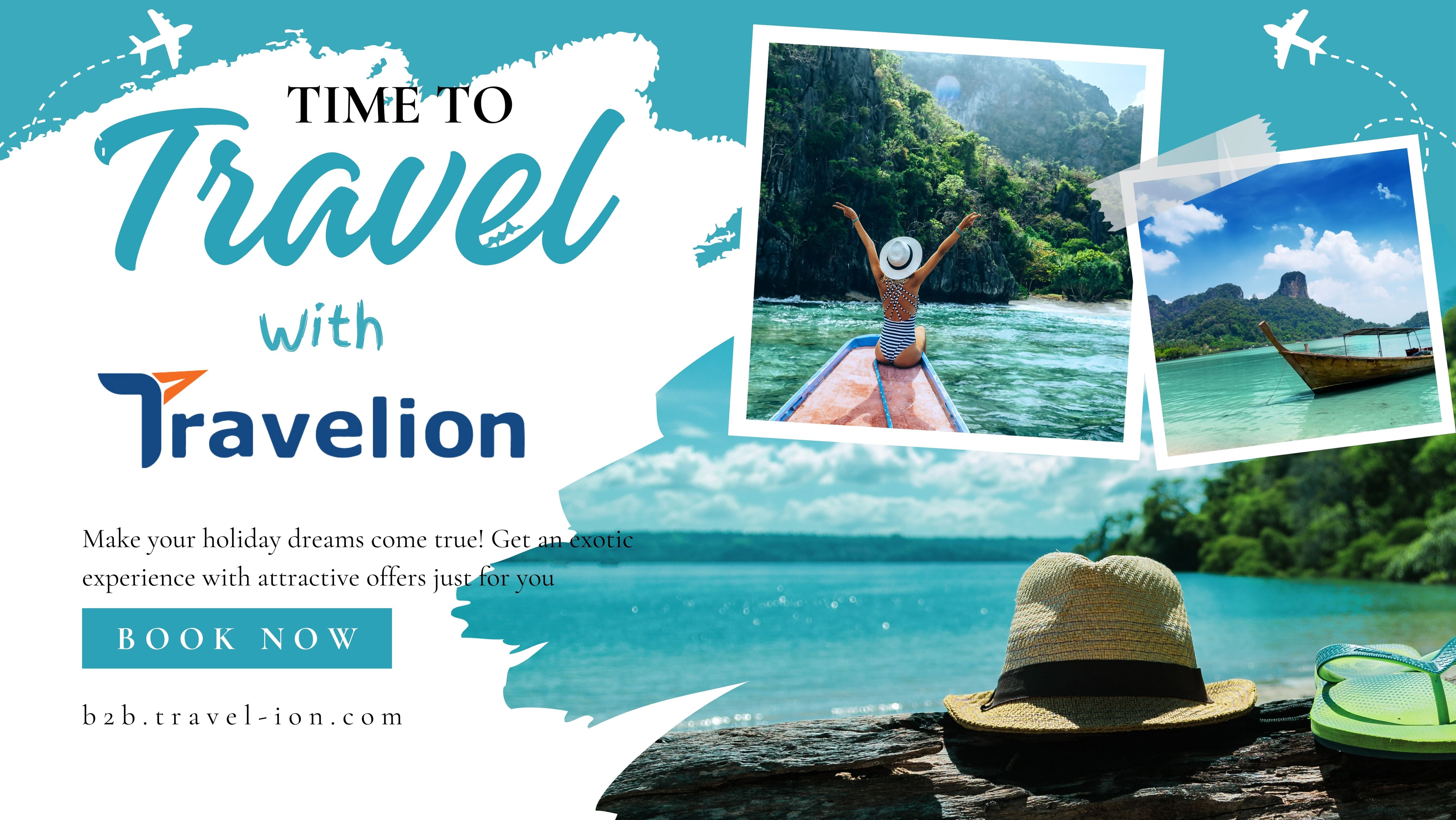 Promotion Banner for OTA banner branding logo