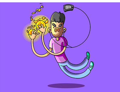 The Anger character character design characterdesign color dribbble flat illustration illustrator vector