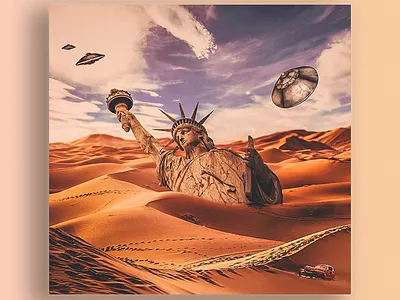 Desert World artwork digital graphicdesign photomanipulation photoshop