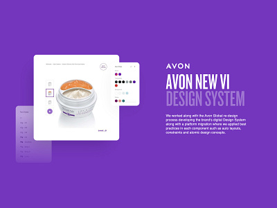 AVON DDS ui ui design ux ux design