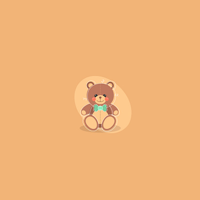 Teddy bear design illustration teddy bear vector