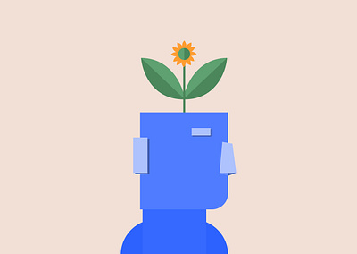 Creating Content is About to Grow content illustration mindset