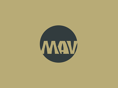 Mav logo camping cooking customwordmark fishing outdoors wordmark youtube youtube channel youtuber