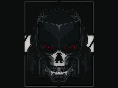 Project 23 design head illustration logo mascot mascot character mascot design mascot logo mascotlogo robot robot logo robotics robots skull skull logo skull robot vector