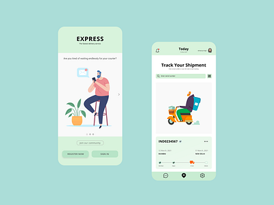 Courier Delivery Service App! 📦 app design figmadesign illustration uiux uiuxdesign uiuxdesigner uiuxgraphic uiuxinspiration uiuxsupply