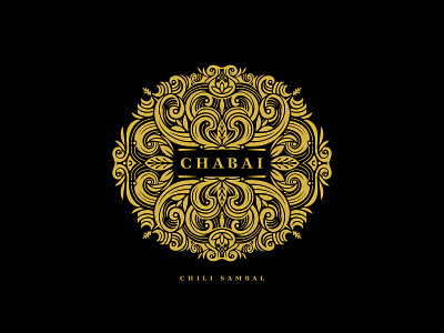 Logo Design for Chabai Chili Sambal branding chili graphic design illustration logo logo design mandala packaging sambal