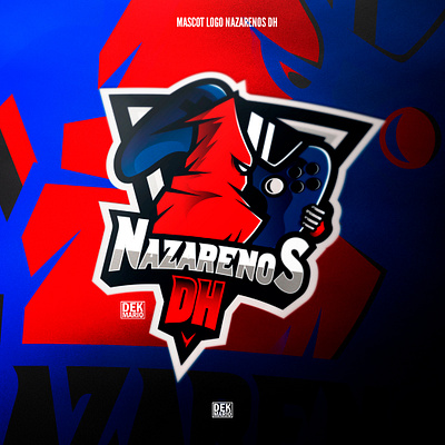 NAZARENOS DH MASCOT LOGO branding design esports gaming identity logo logotype mascot sport sports