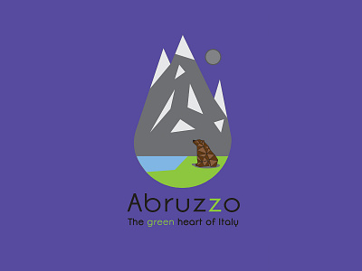 Bruno_Italy_Abruzzo design illustration logo