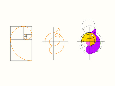 Parrot, Golden Ratio Logo Design animal bird logo birds branding goldenratio gramatic graphicdesign grids logo concepts logo design branding logo design process logo designer logo grids logo system mascot modern logo parrots unused vector