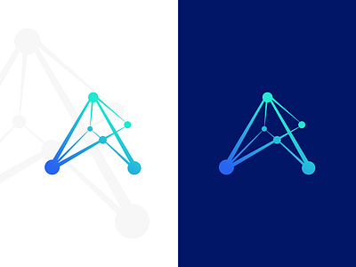 A - Letter, nodes, network, connecting, letter mark a b c d e f g h i j k l m n a logo abstract alphabet logo branding connection connections connected digital dots iot letter logo letter mark monogram for sale logo designer logotype tech technology minimalist network nodes o p q r s t u v w x y z smart clever modern logo design trace typography vector icons