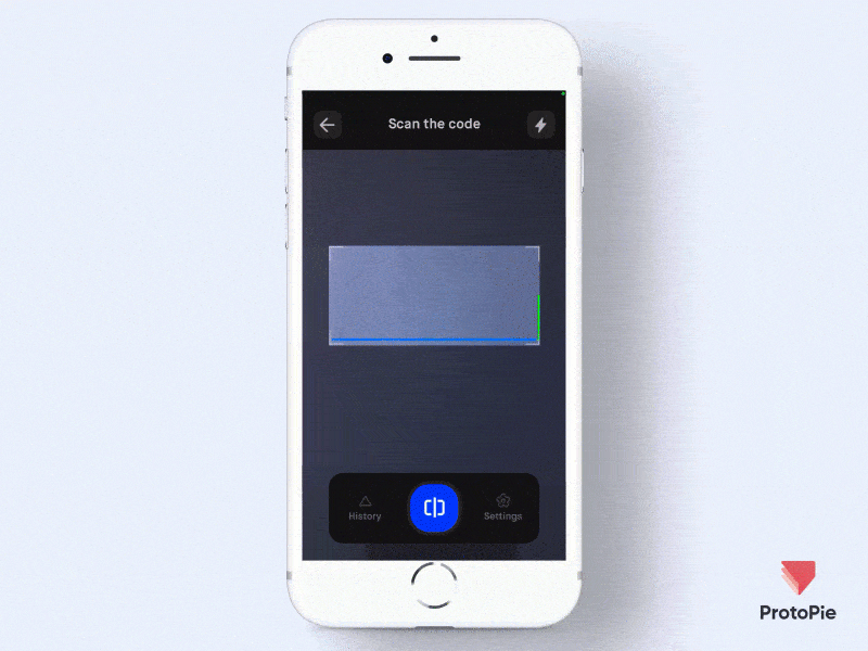 Food Scanner - Protopie design experience pieday playoff protopie protopie5.0 ui ui design ux ux design