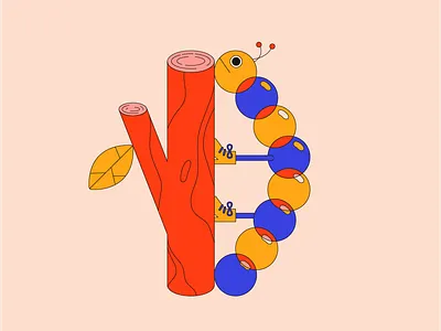 36 days of type - D 36daysoftype drawing illustration letter letters vector