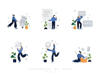 Default page design illustration ps ui ux web 应用 插图 类型 设计