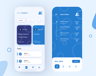 Solo Tasks - Teams Screen app app design application design graphic graphic design interface design minimal minimalism minimalist modern modernism tasks app type ui ui ux ui design uidesign uiux white