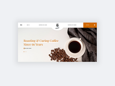 Coffee Shop design figma figmadesign homepage design minimal designs minimalist ui design ui ux design user interface design webdesign website design