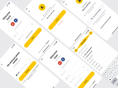 Sign-in / Sign-Up abstract accounts clean creativepigeon form ios 7 ios app design location log in log out login logout minimal mobile app mobile design register form sign in sign up signin signup page