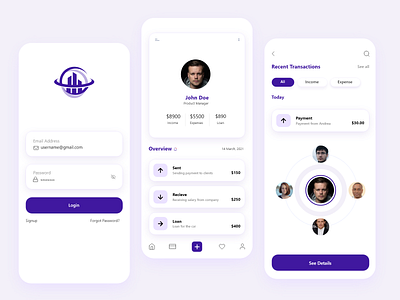 Finance Mobile App android app banking design designer finance finance app iphone mobile mobile app mobile design product product design product designer ui ui design ui designer ux ux design ux designer