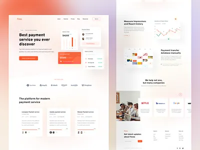 Payment Service Landing Page banking banking app bankingapp landingpage landingpage ui mobile banking online banking payment service payment website product design uiux design web ui webdesign website website design