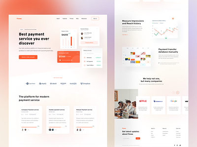 Payment Service Landing Page banking banking app bankingapp landingpage landingpage ui mobile banking online banking payment service payment website product design uiux design web ui webdesign website website design