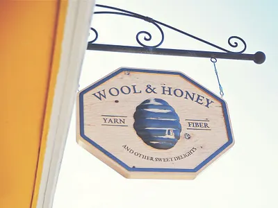Wool & Honey brand guidelines branding graphic design illustration logo design marketing design package design print design typography