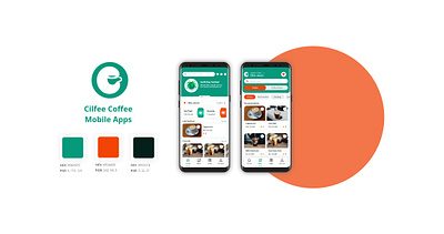 Cilfee Coffee Mobile Apps android app android design app branding coffee bean coffee shop coffeeshop design home logo mobile mobile app mobile app design online shop online store ui ux