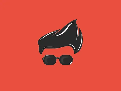 Hair 0001 design illustration logo vector